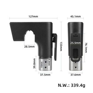 Base anti-vibration pour support de guidon de trottinette Xiaomi 6, support de fixation d'instrument, renforcement de hauteur - Product Image 1