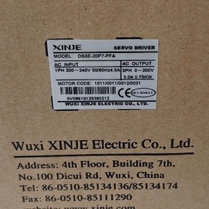 ไดรเวอร์เซอร์โว Xinje รุ่น DS3E-20P7-PFA 20W 24V DC สำหรับควบคุมมอเตอร์ - Product Image 3
