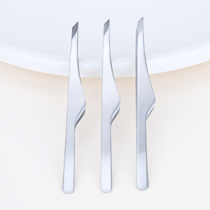 La plus nouvelle <span class=keywords><strong>pince</strong></span> à sourcils à poignée fine en acier inoxydable <span class=keywords><strong>pince</strong></span> à sourcils inclinée confortable pour la cueillette des cheveux - Product Image 5