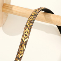 Corde en cristal Corde en strass Corde en strass pour sandale Accessoires de chaussures DIY