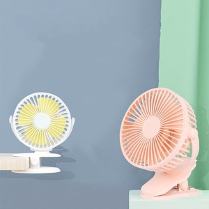 Mini ventilateur USB silencieux à très longue portée, rechargeable, à clip, pour dortoir étudiant, bureau silencieux, charge sur ordinateur de bureau, maison intelligente - Product Image 2