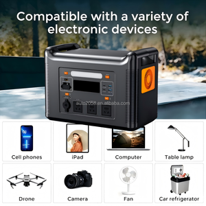 Générateur solaire portable LiFePO4 2048Wh, station d'alimentation MPPT à onde sinusoïdale pure pour le camping, l'extérieur et la sauvegarde à domicile - Product Image 3