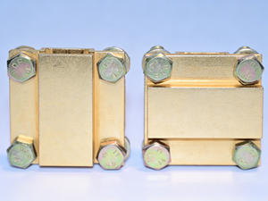 Morsetto di <span class=keywords><strong>terra</strong></span> piatto a croce in ottone resistente, di successo sul mercato, per messa a <span class=keywords><strong>terra</strong></span> contro i fulmini - Product Image 1