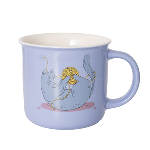 Taza de café de cerámica de imitación esmaltada Tazas Con Diseno Regalo Taza <span class=keywords><strong>Para</strong></span> <span class=keywords><strong>Cafe</strong></span> - Product Image 2