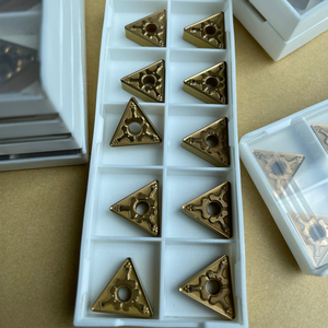 Plaquette en carbure de tungstène pour acier inoxydable et <span class=keywords><strong>fonte</strong></span> TNMG160408 TNMG160404-PM TCMT16T304 TCMT16T308 TCMT11T304 Plaquette indexable OEM - Product Image 2