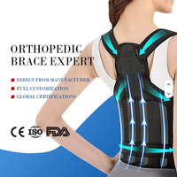 Ceinture de soutien postural réglable en polyester et coton respirant pour soulager les maux de dos – Protection professionnelle