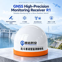 Récepteur GNSS tout-en-un R1 pour la surveillance des déformations, multi-fréquence 4G IP67 pour ponts, barrages et pentes