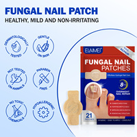 ELAIMEI Patchs de Traitement Nocturne pour Ongles Fongiques, Soin des Ongles sans Effort à l'Hydrogel, Patchs Réparateurs Efficaces en 8 Heures