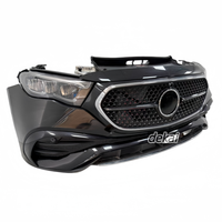 Bumper Asli Cocok untuk Kit Bagian Depan Mercedes-Benz E-Class W214 Baru dengan Kipas Pendingin dan Rakitan Lampu Depan.