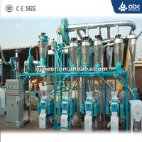 Machine de Production de farine de maïs 20tf, meilleure vente 2020, fraiseuse à maïs, pour suganda