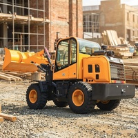 Meistverkaufter Kleiner Radlader Euro 5 CE EPA Landwirtschaftlicher Hydraulischer Diesel-Minilader Erdbewegungsmaschine