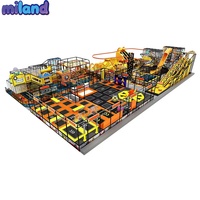 Solución de Diseño de Proyecto de Parque de Trampolines Comercial, Centro Deportivo Familiar, Equipo de Juegos Interior de 3000 m², Llave en Mano