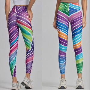 Cintura elástica de fábrica hecha a medida de secado rápido para <span class=keywords><strong>senderismo</strong></span>, correr, <span class=keywords><strong>mallas</strong></span> deportivas para <span class=keywords><strong>mujer</strong></span>, <span class=keywords><strong>mallas</strong></span> de alta calidad, <span class=keywords><strong>mallas</strong></span> de Yoga - Product Image 5