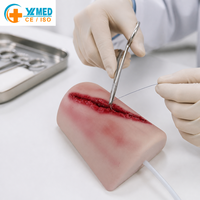 Kit de formation Stop the Bleed : Simulateur d'application de pansements et de garrot, Scène de simulation de saignements, Certifié CE/ISO
