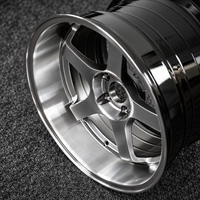 Jantes GT Racing Concaves à Bord Profond 15-18 Pouces 5x114.3 5x100 4x100 pour Toyota Honda Nissan Subaru BRZ Outback Legacy Forester