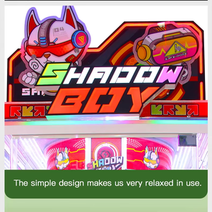Jinns Games: Macchina da Gioco Arcade a Moneta ad Alto Rendimento Shadow Boy per Snack, con Lingua Inglese e Clip per Premi in Plastica - Product Image 4