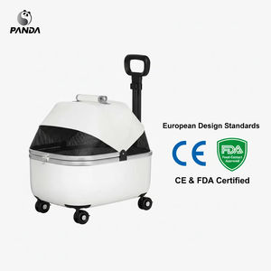 Складная переносная коляска для кошек и собак с двойным отделением для путешествий на открытом воздухе - Product Image 5