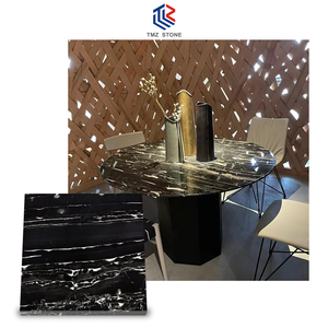 TMZ หินคุณภาพสูงทันสมัยกระเบื้องปูพื้นห้องน้ำกลางแจ้งสีขาวมังกรแผ่นหินอ่อน odm/oem ขายดีสำหรับโรงแรมรีสอร์ท - Product Image 2