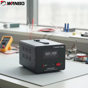 Wanbo-118 Single-Phase AC Current Voltage Regulator <strong>Stabilizer</strong> AVR SCR Servo Motor Copper 220V Output For SVC Usage - Product Image 2