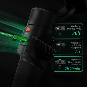 Zhiyun Mịn 5S AI 3-Trục Cầm Tay Gimbal Ổn Định Cho iPhone 11 12 13 14 Pro Max Samsung Huawei Xiaomi OnePlus Điện Thoại - Product Image 4