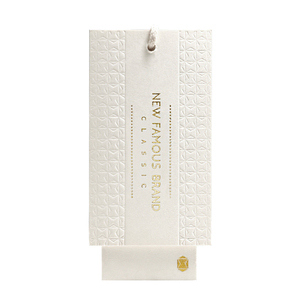 Étiquettes personnalisées à accrocher pour vêtements, cartes de marque pour hommes et femmes, livraison gratuite - Product Image 6
