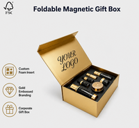 Boîte cadeau rigide magnétique pliable avec logo personnalisé, aimant N52, carton 1200g avec ruban pour l'emballage de vêtements, chaussures et perruques de luxe