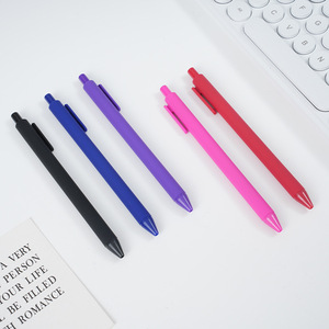 Custom logo Advertising <b>Pen</b> Neutral <b>Pen</b> Printed logo Candy Color Press <b>Pen</b> for School Office Gifts - Product Image 4