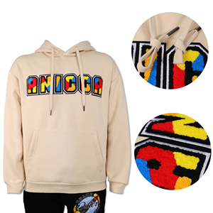 Écussons vente en gros patchs de lettres en chenille brodés personnalisés pour vêtements - Product Image 6