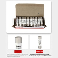 Fusibles R015 de alta calidad 10*38mm 500V 1A-32A, tubo de fusible de soplado rápido de cerámica 80KA para transformadores, lámparas
