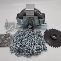 Palans à chaîne manuels en aluminium 4:1, économiques, pour portes enroulables industrielles et quincaillerie de porte de garage