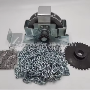 מנוף שרשרת ידני מאלומיניום 4:1 זול בסיטונאות, מנוף שרשרת לדלת גלילה תעשייתית, חלקי חומרה לדלת מוסך, מנוף שרשרת - Product Image 1