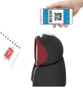Scanner de codes à barres 2D SanVie Scanner 1D de bureau SV2000 Lecteur de codes 2D Code de balayage bidirectionnel
