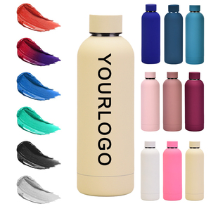 Termo de Acero Inoxidable de 500 ml con Logotipo Personalizado, Estilo Vintage, Doble Pared, Aislado al Vacío, Boca Estrecha, Antiderrames, Libre de BPA, 6-12 Horas - Product Image 1