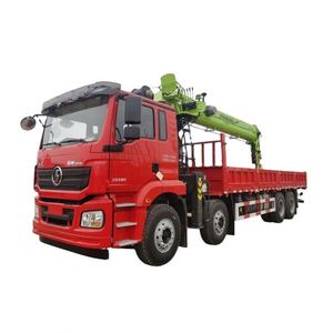 Camion grue à flèche de grande taille Shacman Delong 16T à 5 sections avec flèche Zoomlion pour le transport de marchandises - Product Image 1