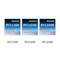 Processeur vidéo 4K Rockchip RV1126B RV1103B RV1106B AI Vision SoC Quad-Core A53 Cortex A7 NPU pour caméra intelligente et vision industrielle