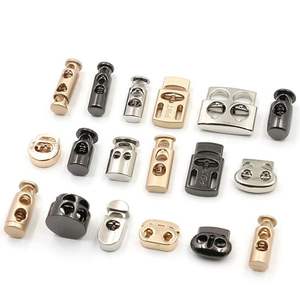 धातु कॉर्ड लॉक स्टॉपर एंड जस्ता मिश्र धातु समायोज्य धातु वसंत कॉर्ड लॉक स्टॉपर - Product Image 1