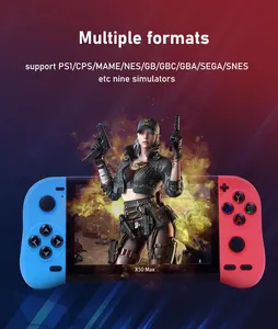 X50-MAX 5.1 inç el konsolu taşınabilir Video oyunu oyuncu için TV çıkışı ile <span class=keywords><strong>PS1</strong></span> için GBA Retro tarzı - Product Image 5