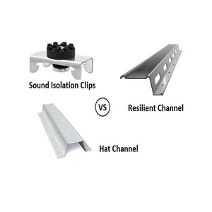 Clips d'isolation acoustique <span class=keywords><strong>Omega</strong></span> en acier galvanisé RSIC1 Quiet Clip - Product Image 4
