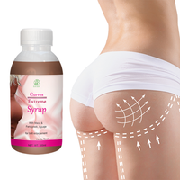Sirop Naturel d'Agrandissement des Fesses, Booster de Fesses Maca, Sirop pour Remonter les Hanches, Produits d'Augmentation des Fesses