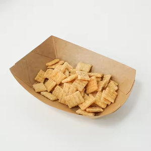 Meilleures ventes de boîte d'emballage alimentaire en papier kraft écologique personnalisé pour croustilles - Product Image 5