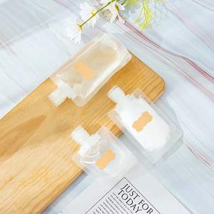 ที่กำหนดเองพิมพ์ของเหลวลุกขึ้นยืนกระเป๋าที่มีพวยบรรจุภัณฑ์ขายส่งพวยกระเป๋า30/50/100มิลลิลิตร - Product Image 4