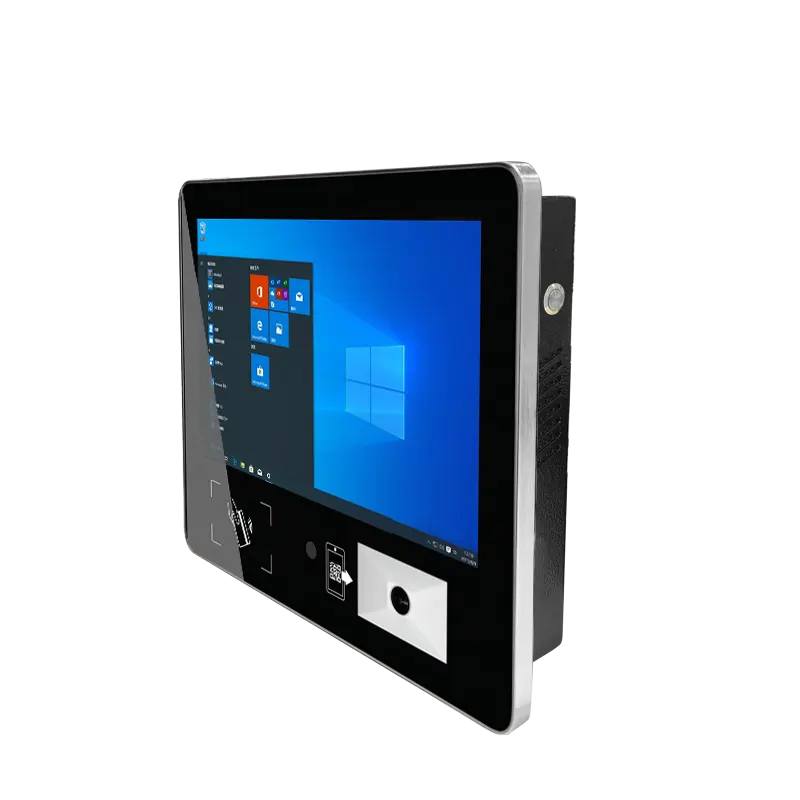 Terminal pos com tela de toque com sistema pos de janela de impressora de corte automático 10