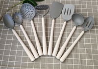 UJ-KT826  Ensemble d'ustensiles de cuisine en nylon 8 pièces, très vendu