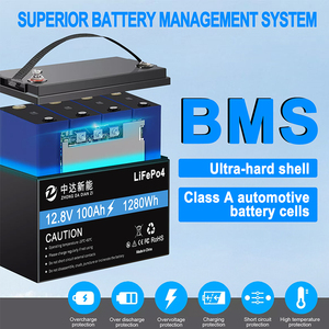 Stock 12v 600ah Pack Rechargeable 24V 36V <b>48V</b> 50Ah 100Ah 200Ah 300Ah 400Ah Lithium <b>Battery</b> with BMS - Product Image 2