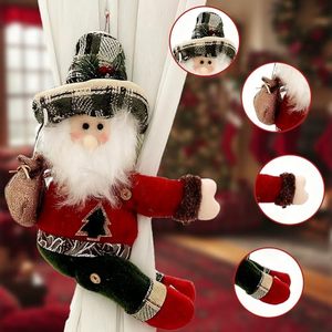 FX Christmas <b>Curtain</b> Tieback Elk <b>Curtain</b> <b>Holder</b> With Hanging Loop for Hotel Coffee Shops Living Room Xmas Indoor Home Decoration - Product Image 4