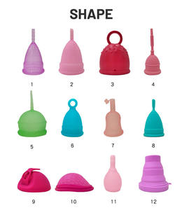 Gobelet menstruel, tasse en silicone pour produits d'hygiène <span class=keywords><strong>menstruelle</strong></span>, modèle 100% - Product Image 6