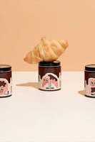 Pot Mason en verre à large ouverture Bouteille de confiture de gelée en verre hermétique pot de stockage en verre alimentaire avec couvercle