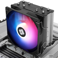 Refroidisseur de processeur Thermalright AX120 R SE ARGB pour Intel LGA 1700 1851, 4 caloducs, ventilateur PWM AGHP 120 mm