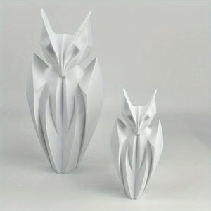 Modelli di Pipistrelli Stampati in 3D in Bianco e Nero per Ornamenti di Laurea, Condoglianze, Battesimo - Design Moderno di Metà Secolo - Product Image 2