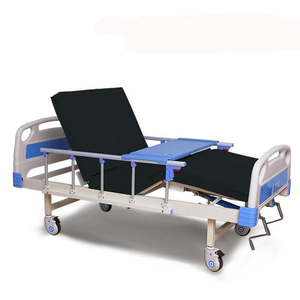 Arredamento Ospedaliero Più Venduto: <span class=keywords><strong>Letto</strong></span> Ospedaliero Regolabile a Doppia Manovella, Design Resistente per Uso Domestico, Ospedaliero e Clinico - Product Image 4